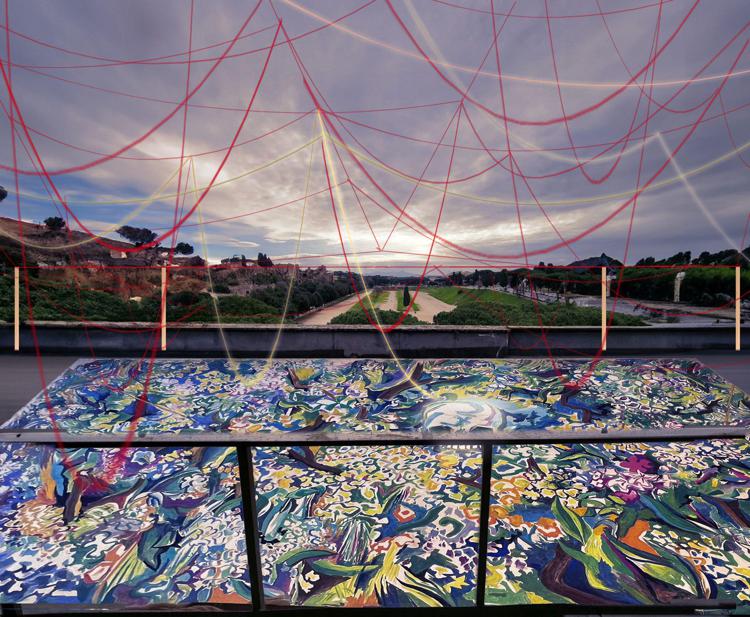 La Terrazza dei Laboratori dei Cerchi del Teatro dell'Opera al Circo Massimo