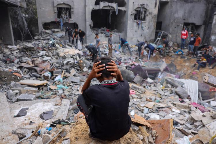 Macerie a Gaza - (Fotogramma)