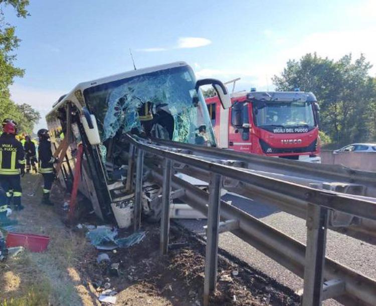 Foto dei vigili del fuoco