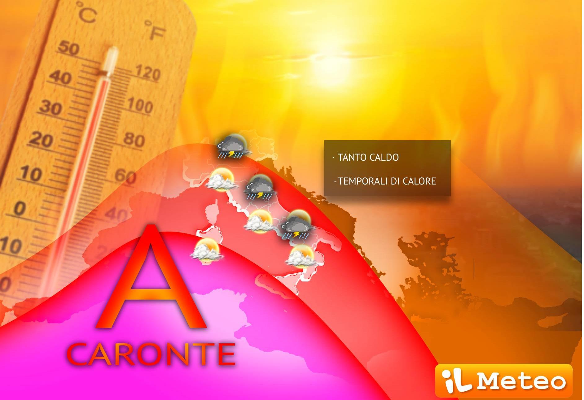 Caronte non si placa - caldo e afa insistono sull