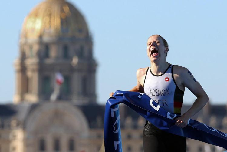 La Germania vince la staffetta mista di triathlon   - (Afp)