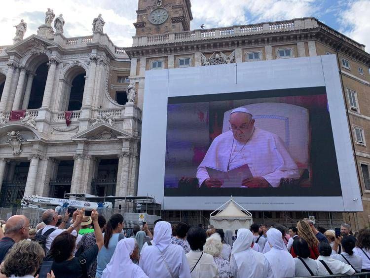 Il Papa a Santa Maria Maggiore