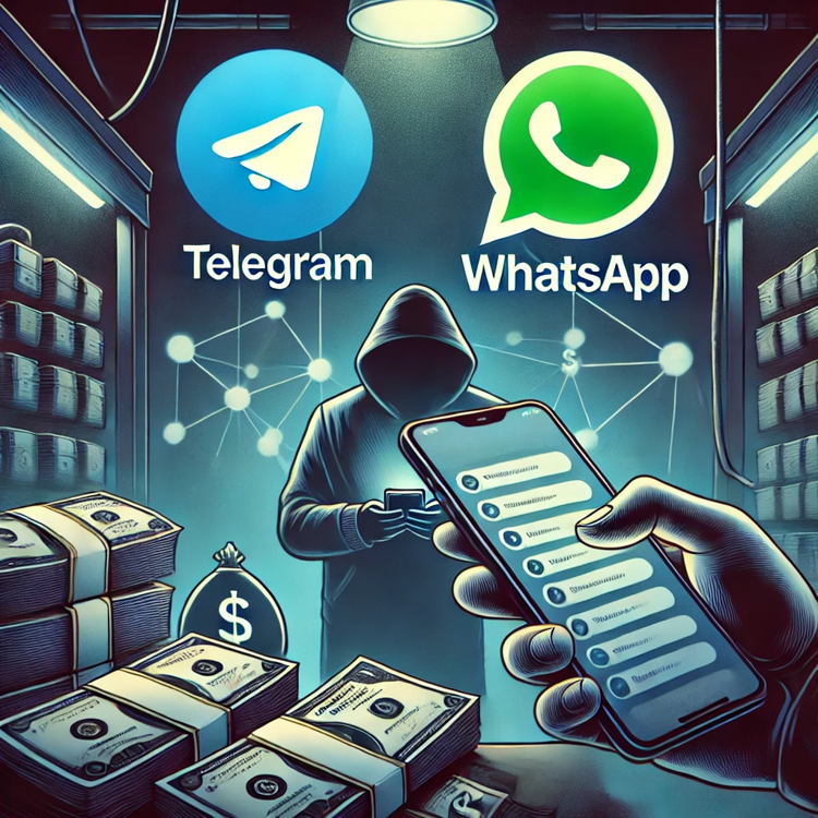 Money muling, come proteggersi dalle truffe su WhatsApp e Telegram