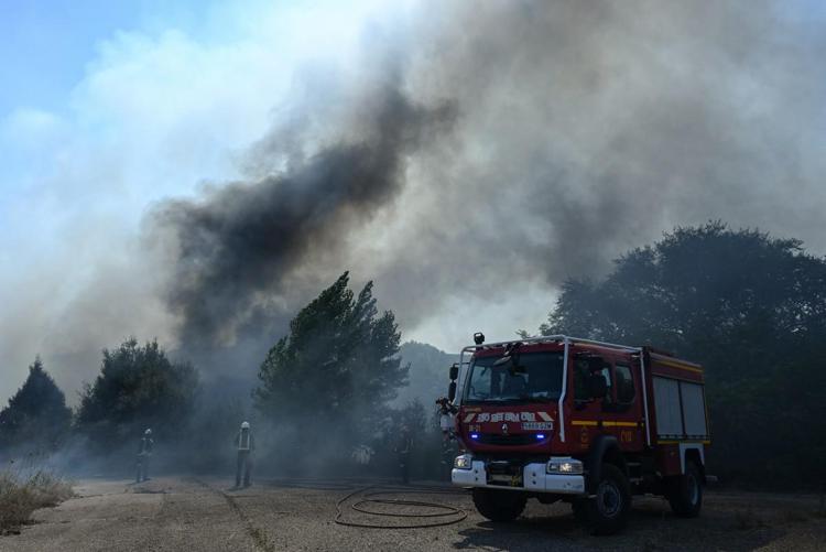 Incendio fuori controllo nella Spagna centrale - (Afp)