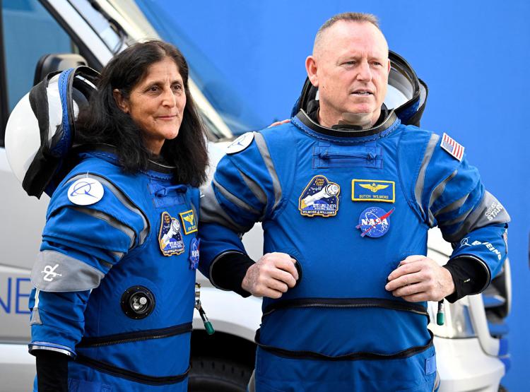 Sunita Williams e Butch Wilmore - Fotogramma /Ipa