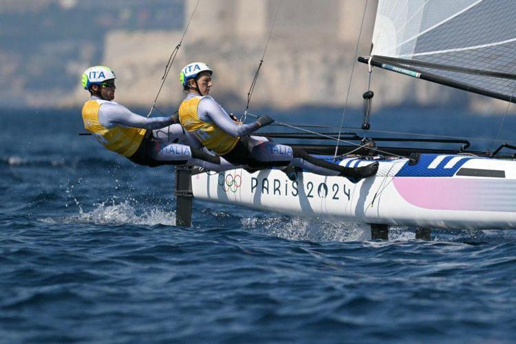 Ruggero Tita e Caterina Marianna Banti (Afp)