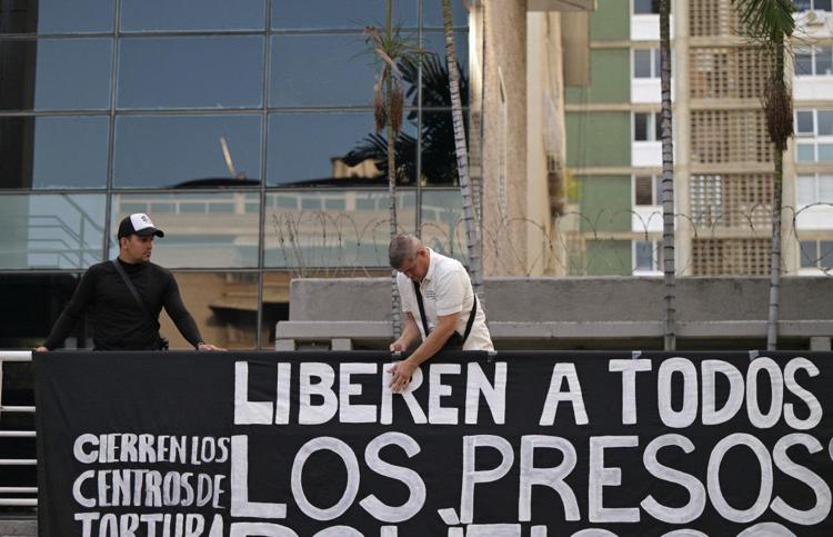 Proteste in Venezuela - Afp