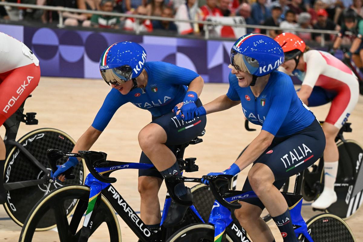 Parigi 2024 - Guazzini e Consonni oro nel ciclismo su pista