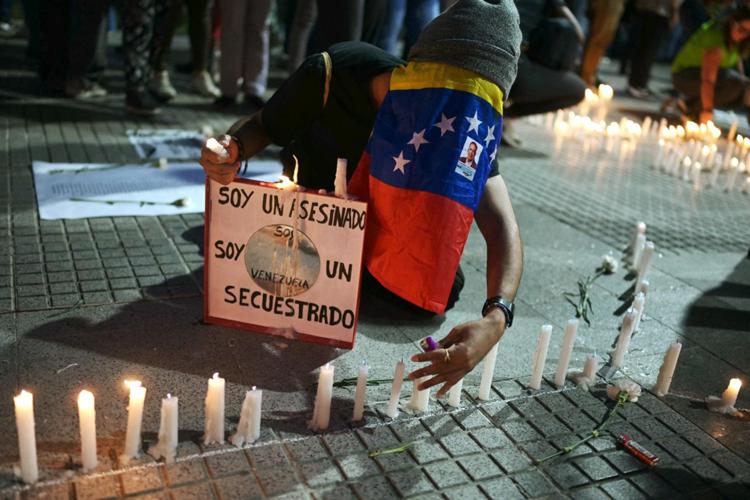 Proteste in Venezuela - Afp