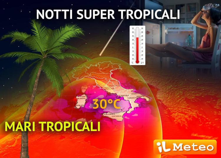 La mappa del meteo