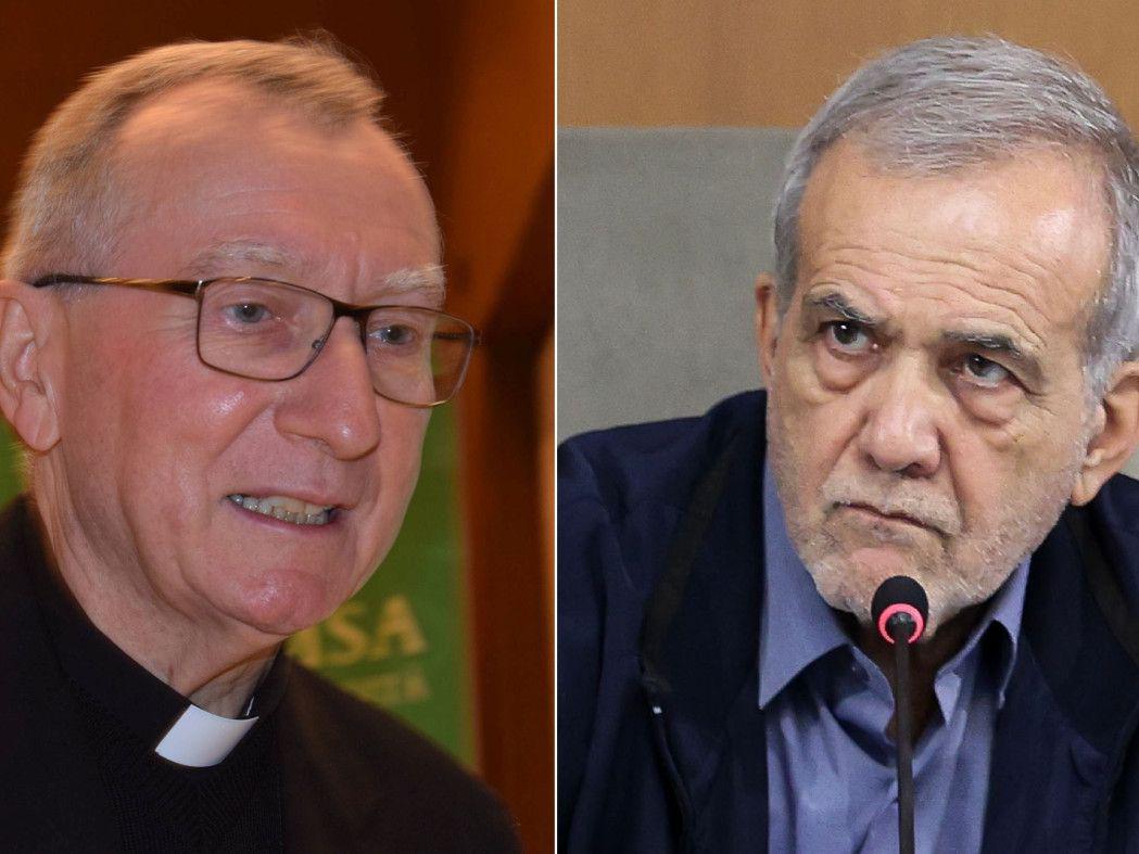 Parolin a presidente Iran: Evitare allargamento conflitto - Pezeshkian: Diritto a difesa