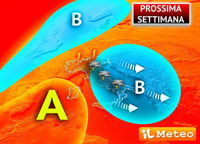 Maltempo e tregua dal caldo africano - da quando e dove: previsioni meteo