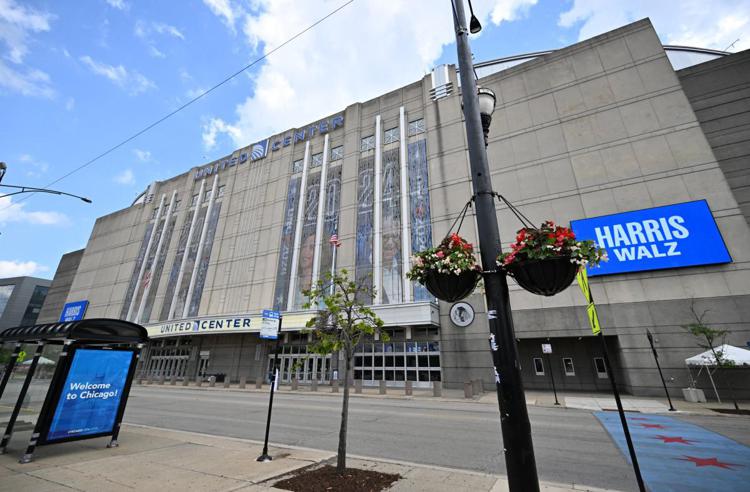 Il centro dove si terrà la convention dem a Chicago - Afp