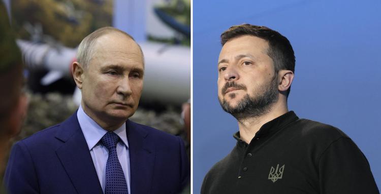 Putin e Zelensky - (Fotogramma/Ipa)