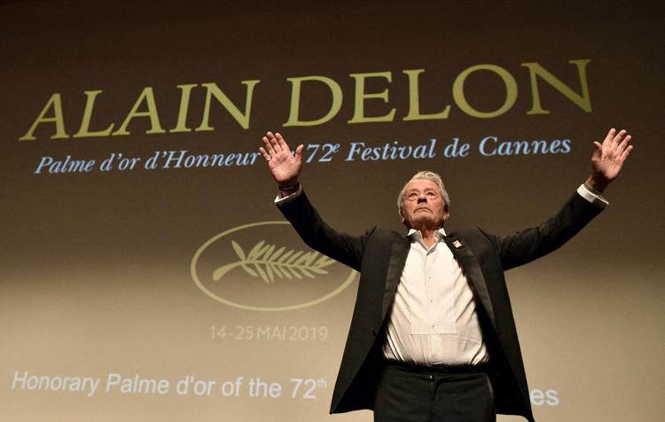 Alain Delon nel 2019 a Cannes - Fotogramma /Ipa