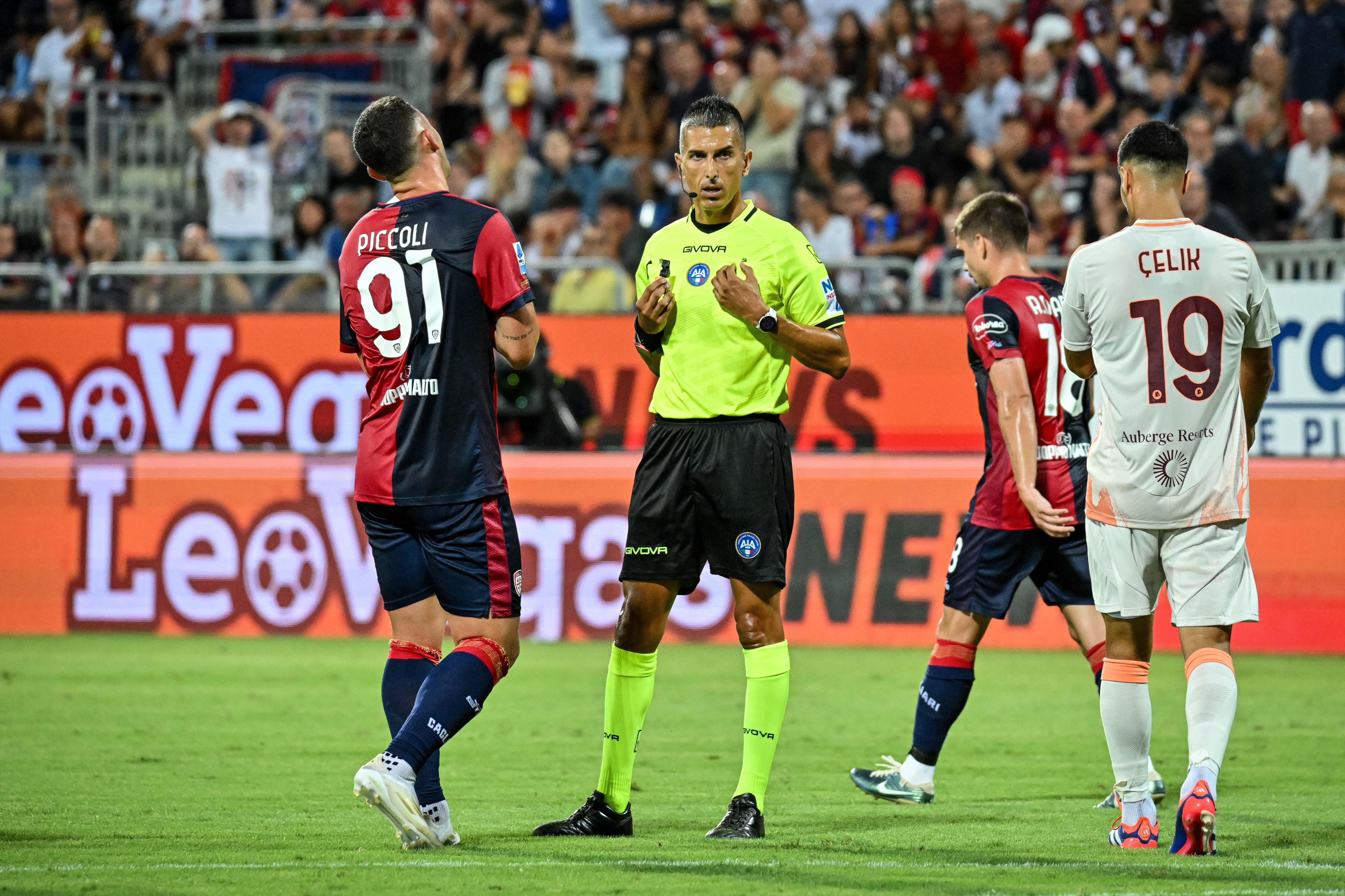 Cagliari-Roma 0-0 - traverse per Dovbyk e Marin