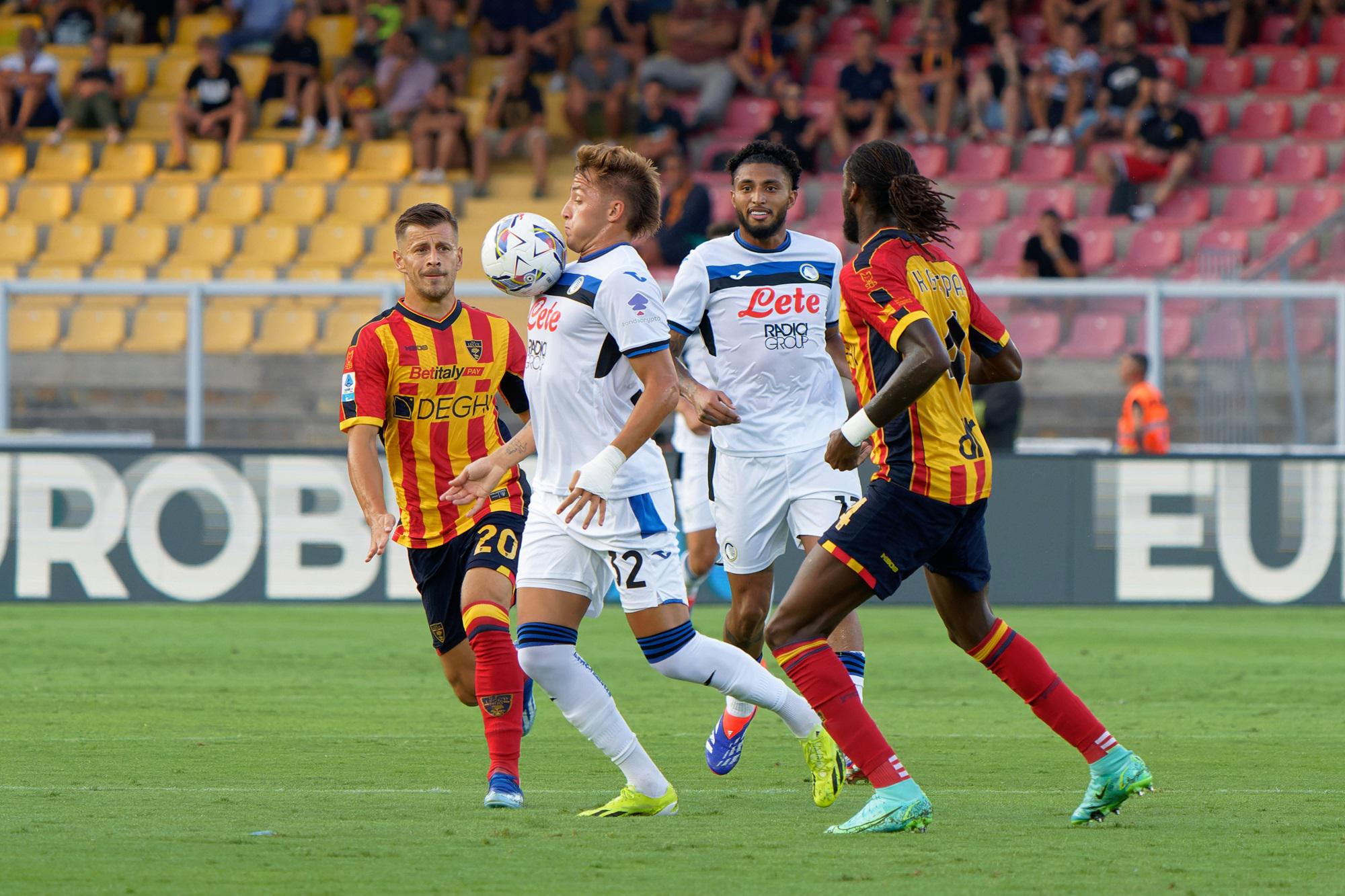 Lecce-Atalanta 0-4 - decidono le doppiette di Brescianini e Retegui