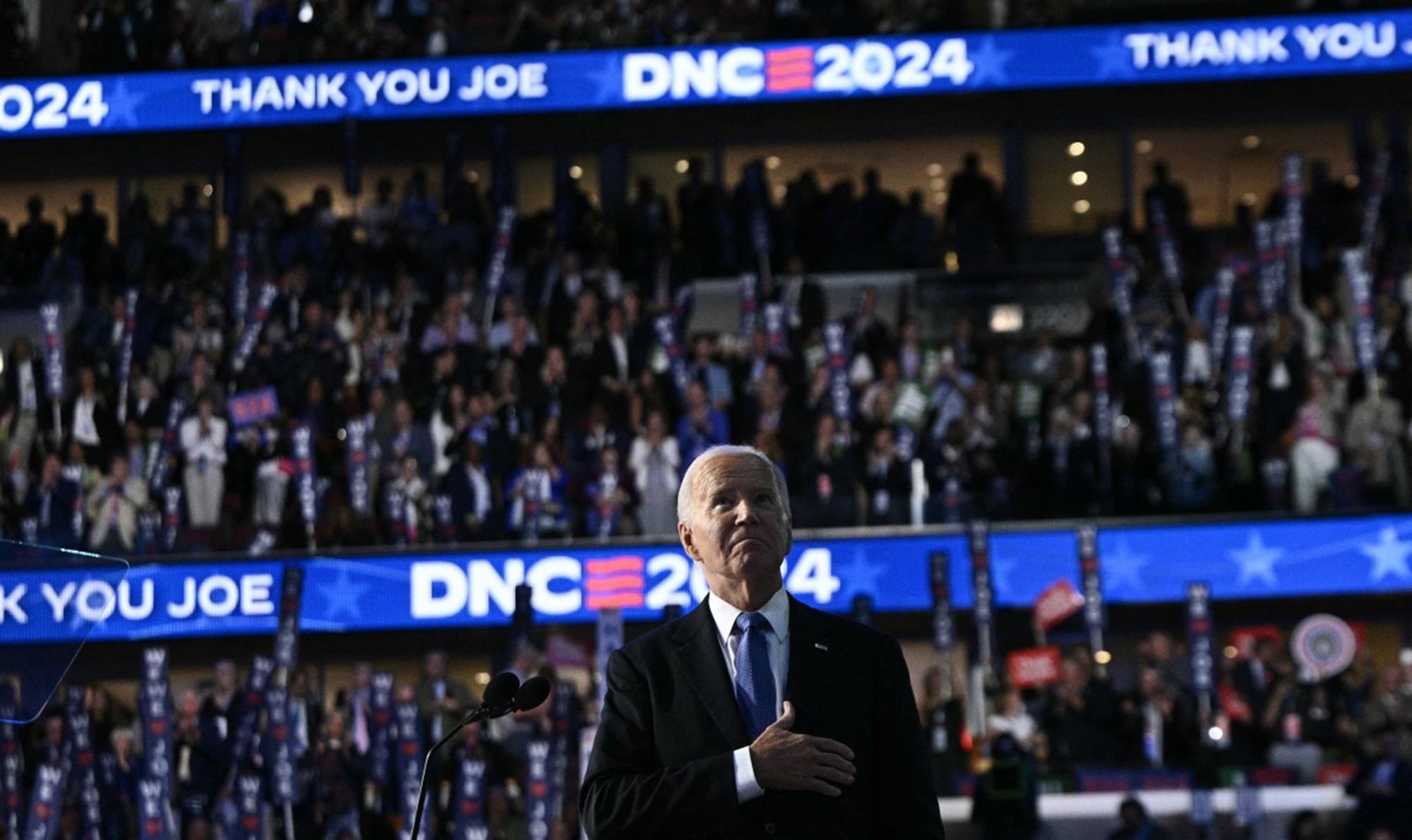 Biden e il sostegno a Harris: Democrazia va preservata - sarà una grande presidente