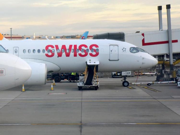 Un aereo della Swiss (Fotogramma/Ipa)