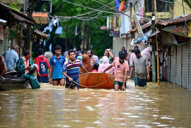 Alluvione in Bangladesh - Afp