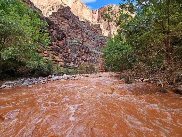 Inondazione al Grand Canyon National Park - Grand Canyon National Park Service