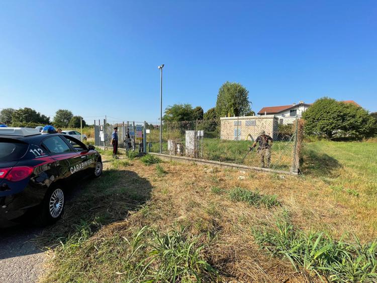 I campi vicino alla villetta di Sharon Verzeni dove si stanno concentrando le ricerche - Adnkronos