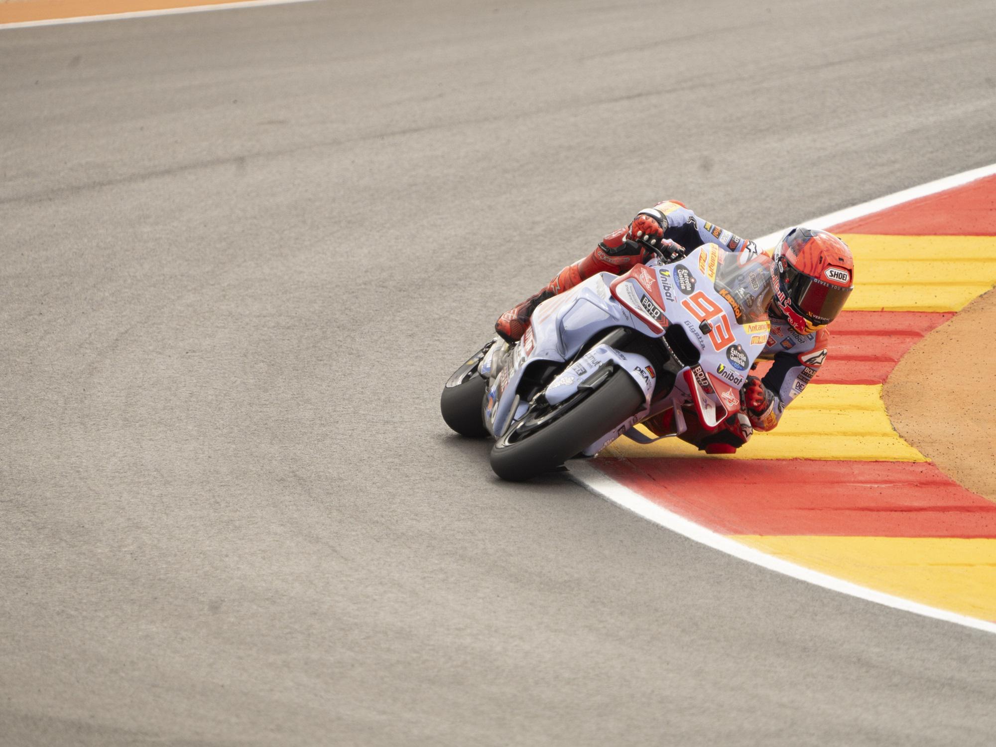 MotoGp Aragon - sprint a Marquez - Martin scalza Bagnaia da vetta