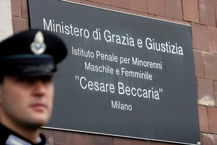 L’istituto penale per minorenni ‘Cesare Beccaria di Milano - (Fotogramma)