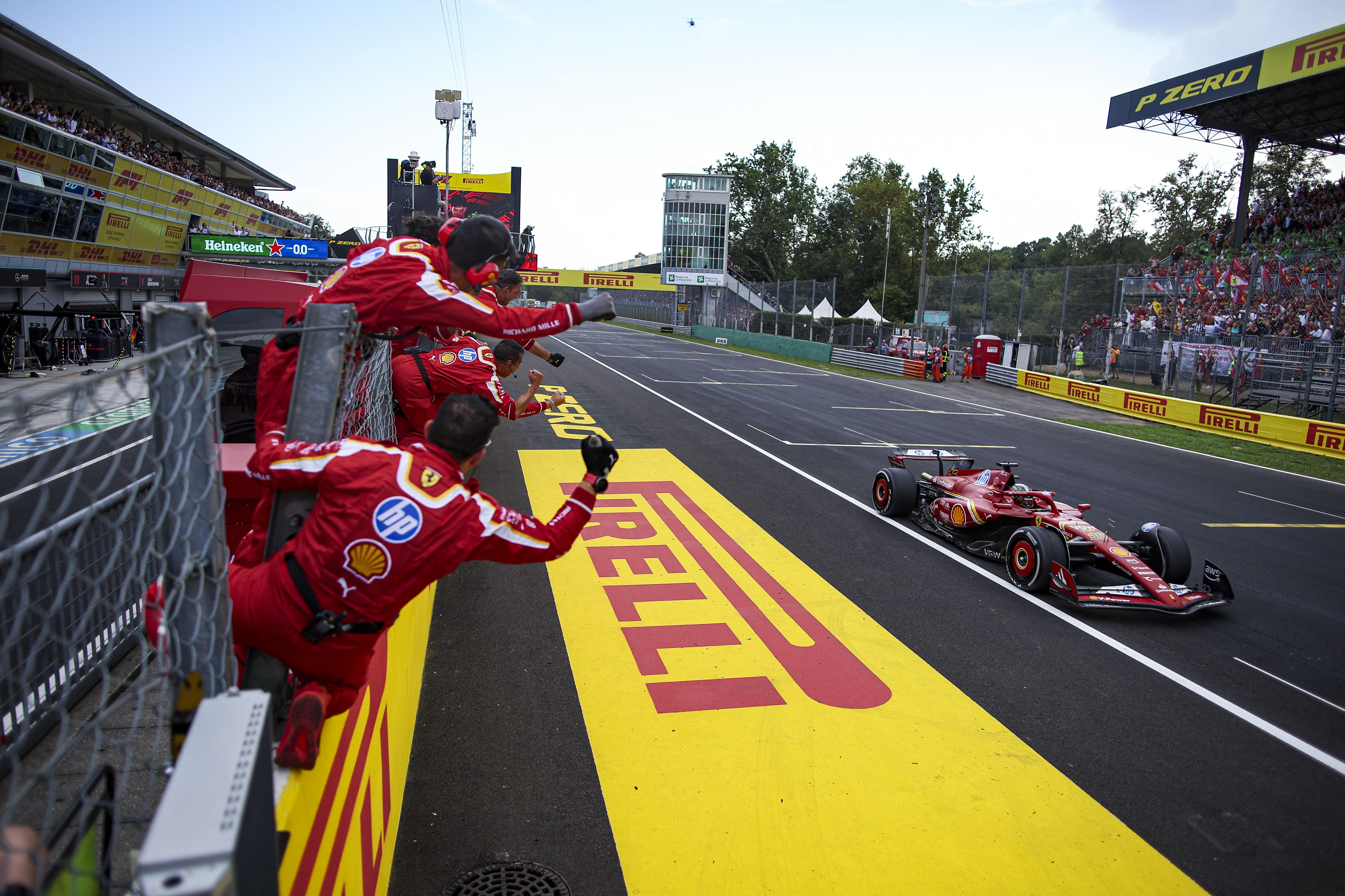 Leclerc - Ferrari e la strategia capolavoro: ecco la vittoria a Monza