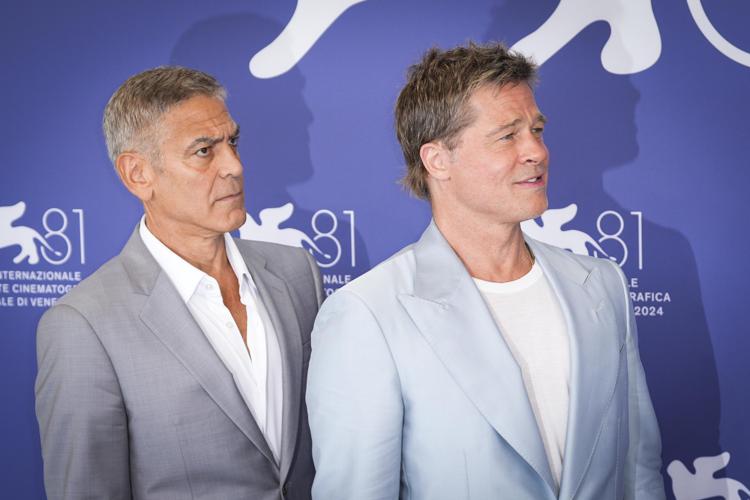 George Clooney e Brad Pitt