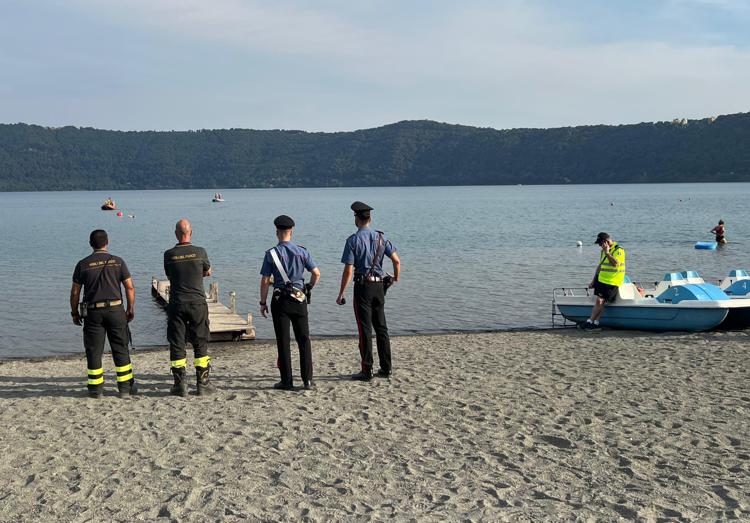 Le ricerche nel lago di Castel Gandolfo