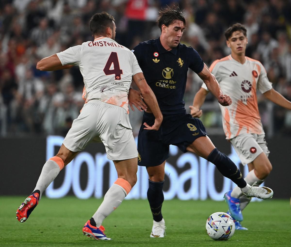 Juventus-Roma 0-0 - bianconeri di Motta frenano