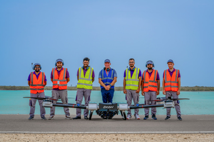 EANAN raggiunge nuovi traguardi con la riuscita della prova di volo del drone per carichi pesanti UAV (Unmanned Aerial Vehicle)