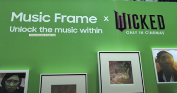 Samsung e Wicked si uniscono per creare un’esperienza audio magica su Music Frame