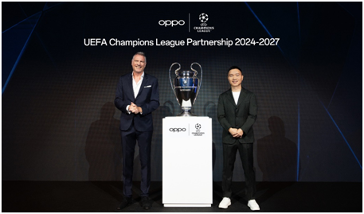 Group Photo of OPPO and UEFA Representatives