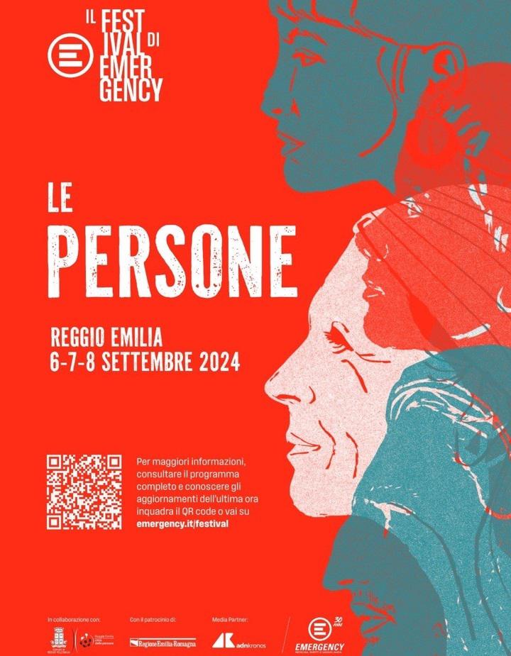 Emergency - domani si conclude il festival a Reggio Emili -, in 5mila a prima giornata