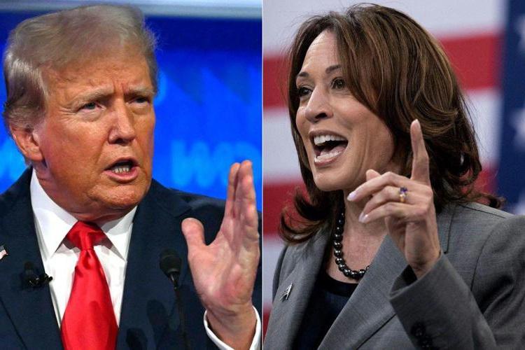 Trump e Harris (Afp)