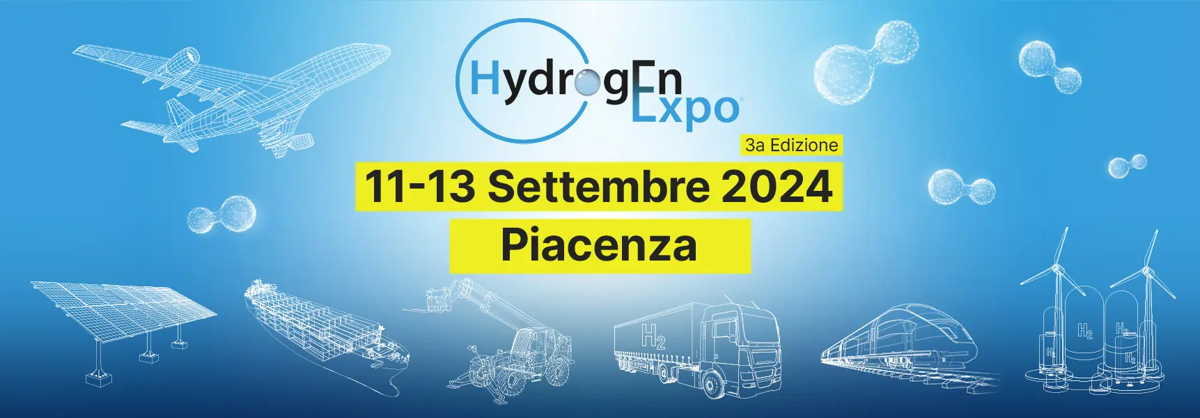 A Piacenza la terza edizione di Hydrogen Expo 2024