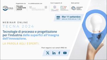 Tecna 2024, Webinar Tecnologie di processo e progettazione per l’industria delle superfici