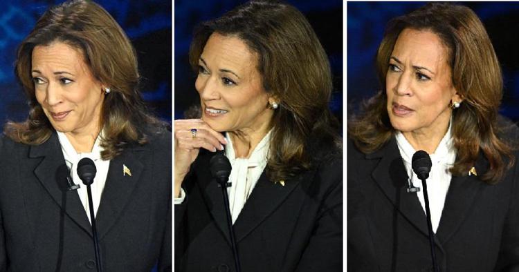 Le espressioni di Kamala Harris