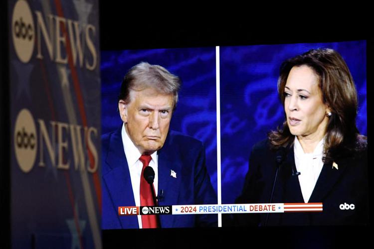 Kamala Harris e Donald Trump - (Afp)