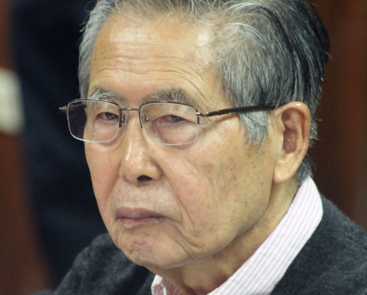 Alberto Fujimori nel 2015 - Fotogramma