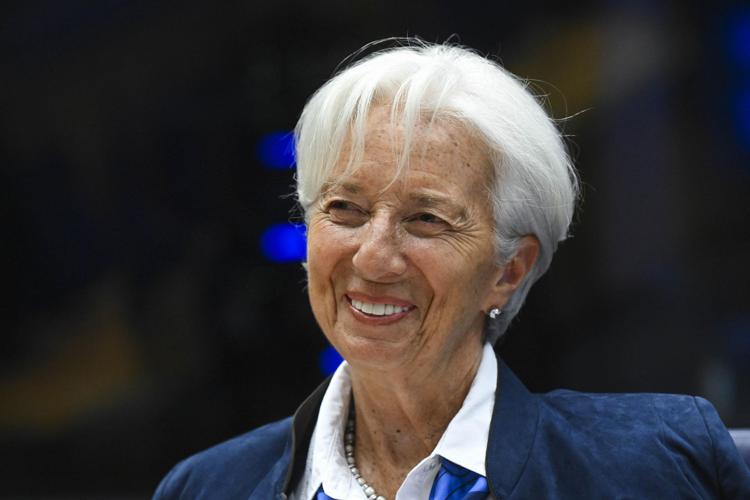 Christine Lagarde presidente della Bce (Fotogramma/Ipa)