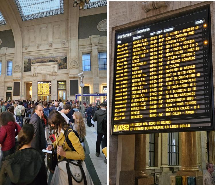 Milano, treno deraglia: un ferito. Caos e ritardi per Alta Velocità