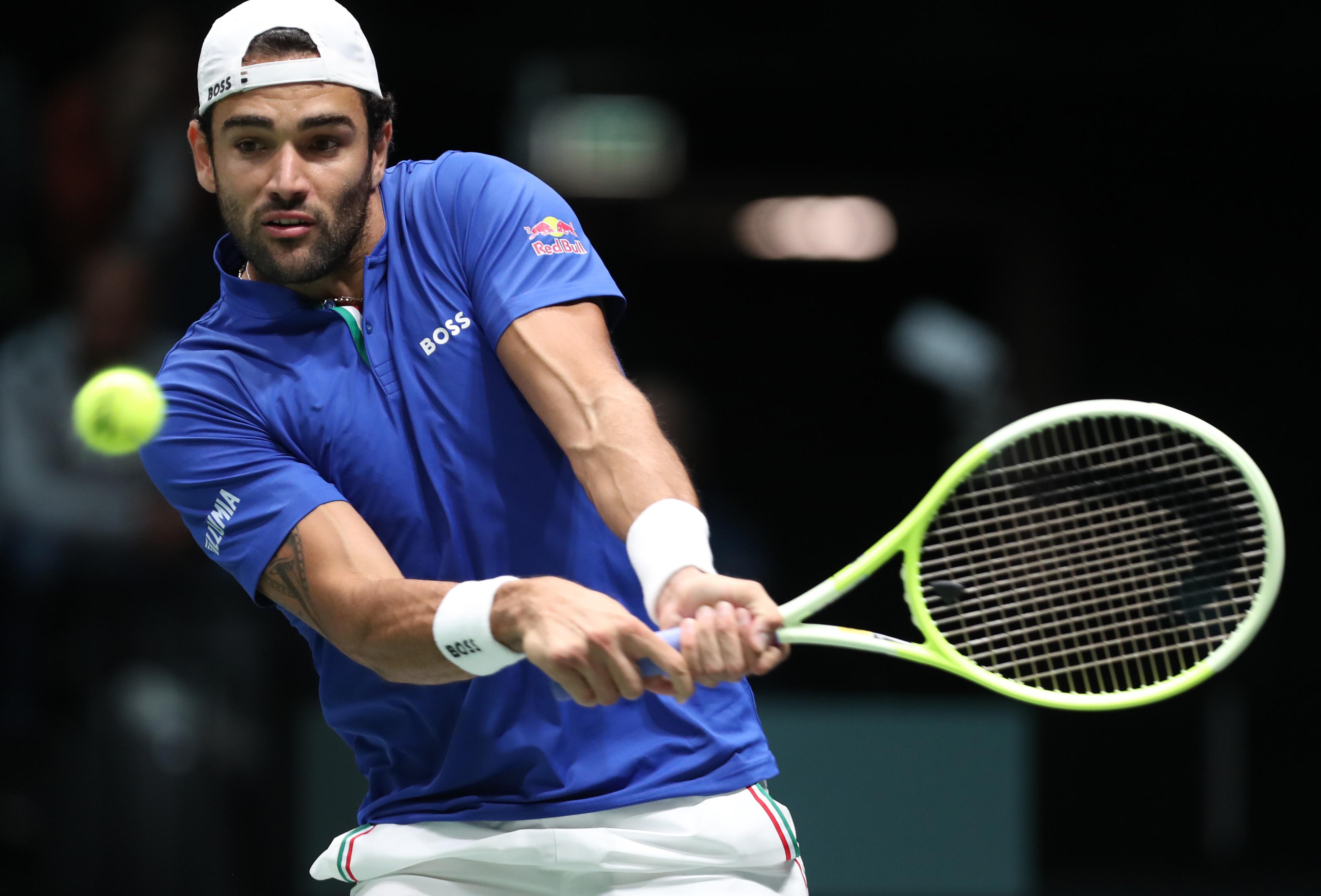 Coppa Davis - Italia-Belgio 1-0: Berrettini supera Blockx