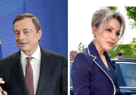 Incontro tra Draghi e Marina Berlusconi - presente Gianni Letta