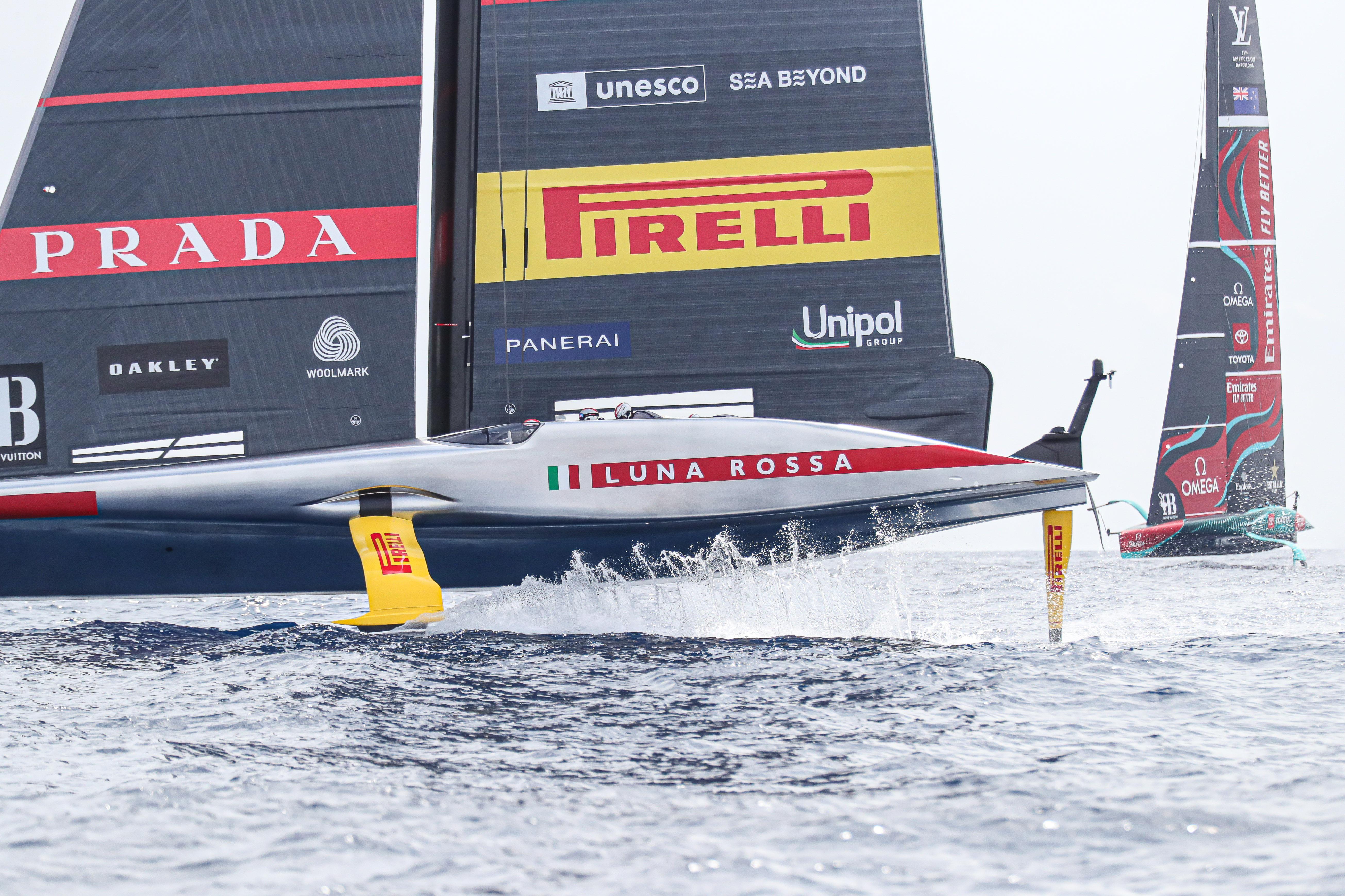 Louis Vuitton Cup - Luna Rossa vince anche la seconda semifinale su American Magic