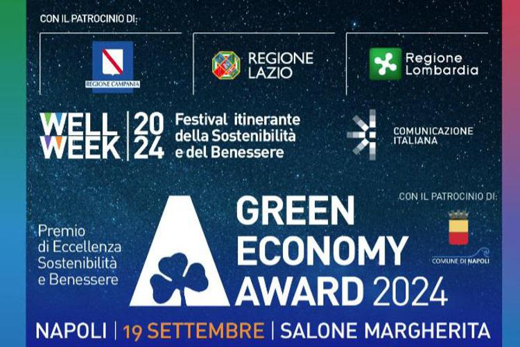 Sostenibilità, ecco la rosa dei finalisti del Green Economy Award 2024