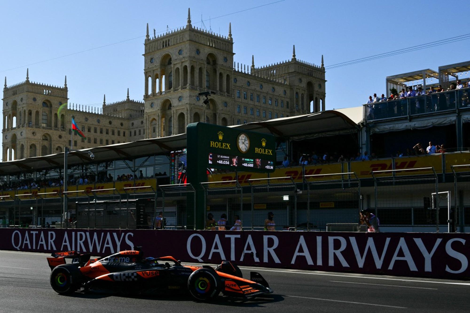 Gp Formula 1 - Piastri trionfa a Baku davanti a Leclerc