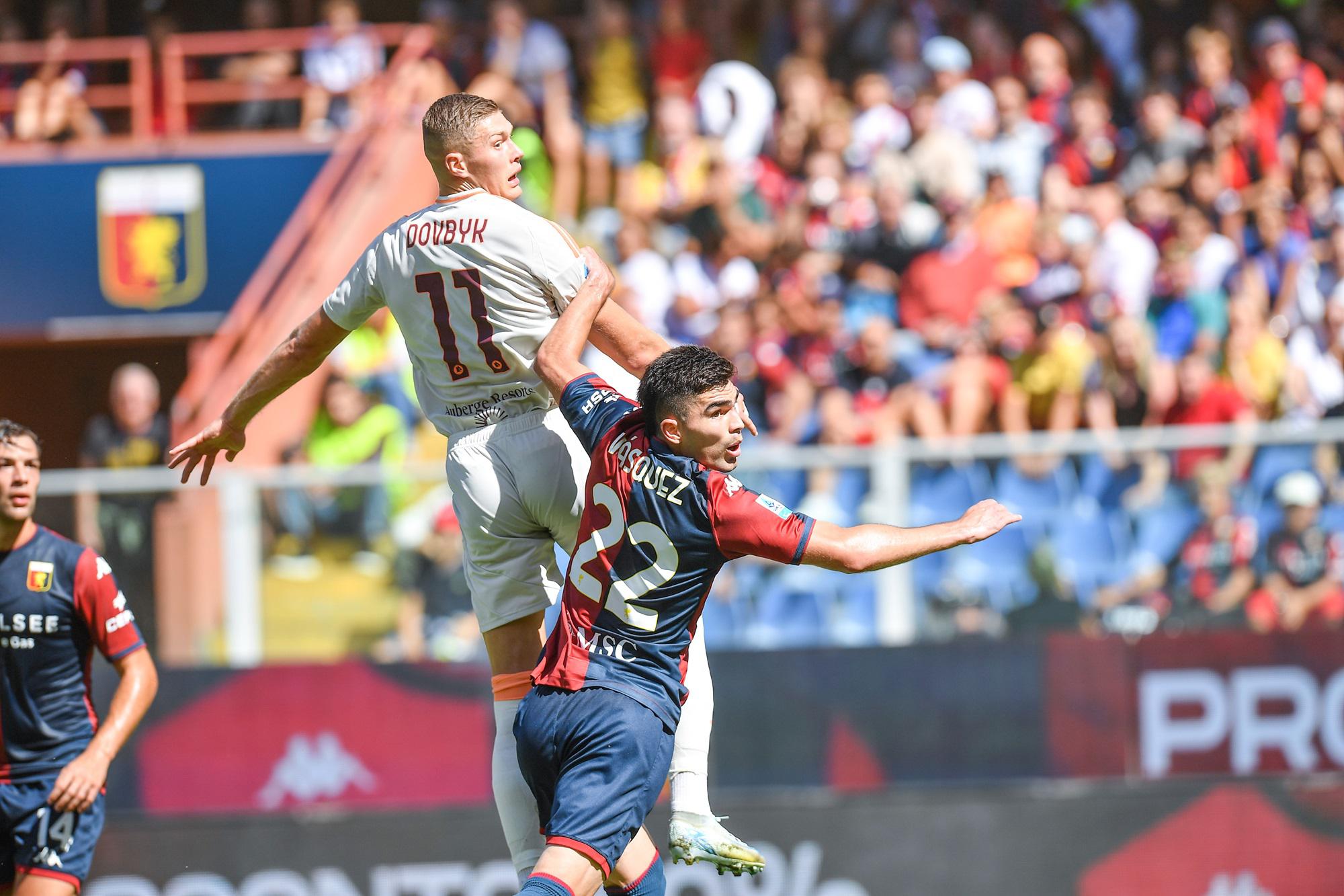 Genoa-Roma 1-1 - primo gol in giallorosso per Dovbyk